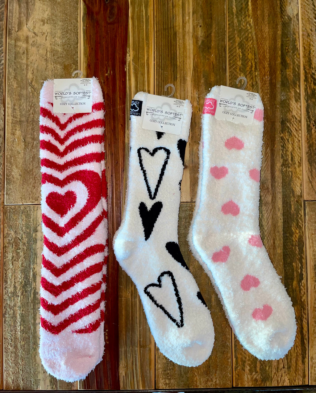 WS Heart Socks