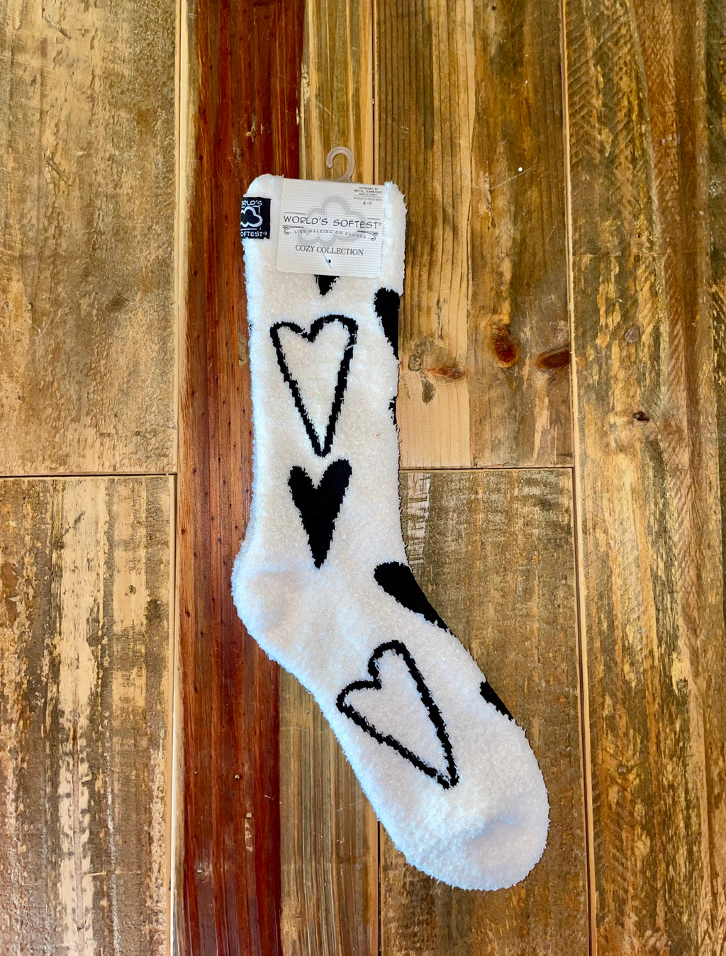 WS Heart Socks