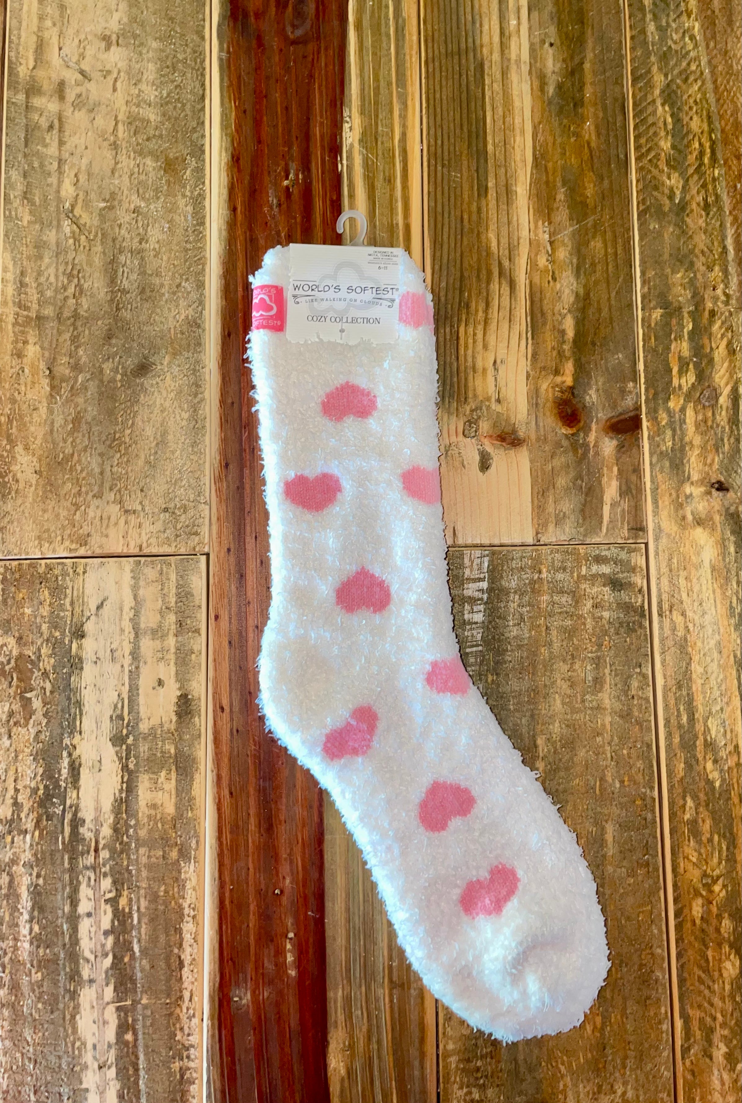 WS Heart Socks