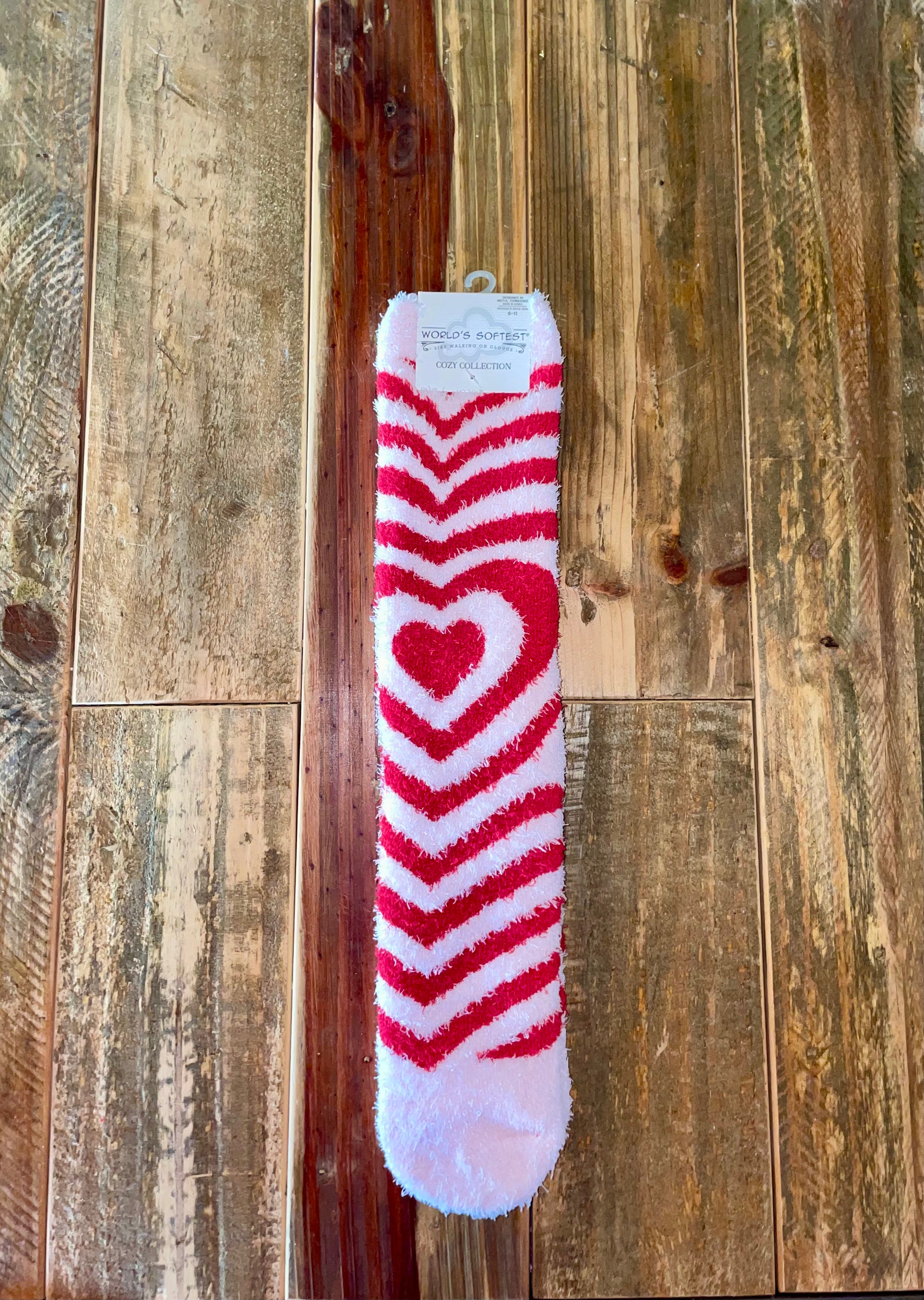 WS Heart Socks