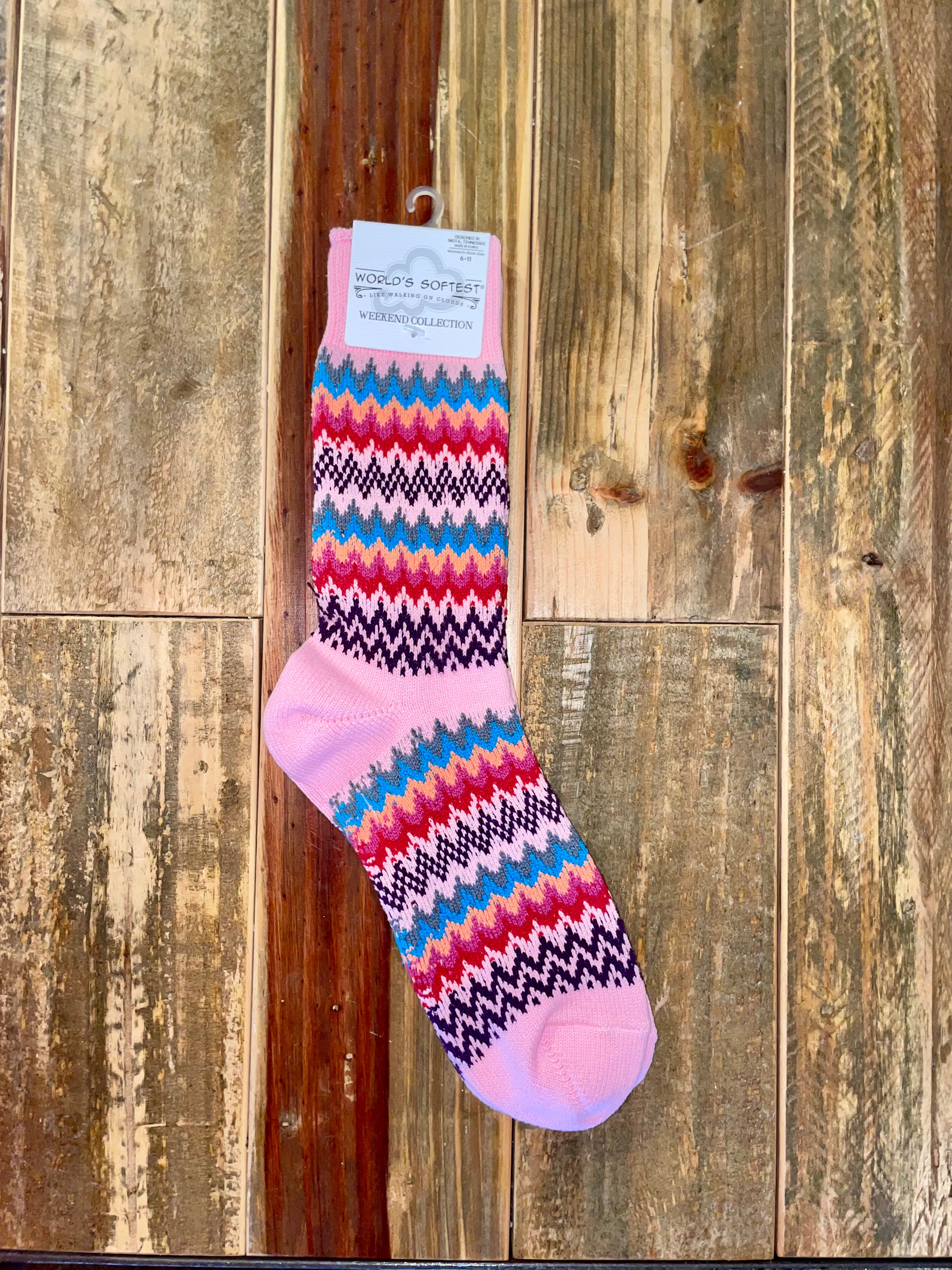 WS Zig Zag Socks