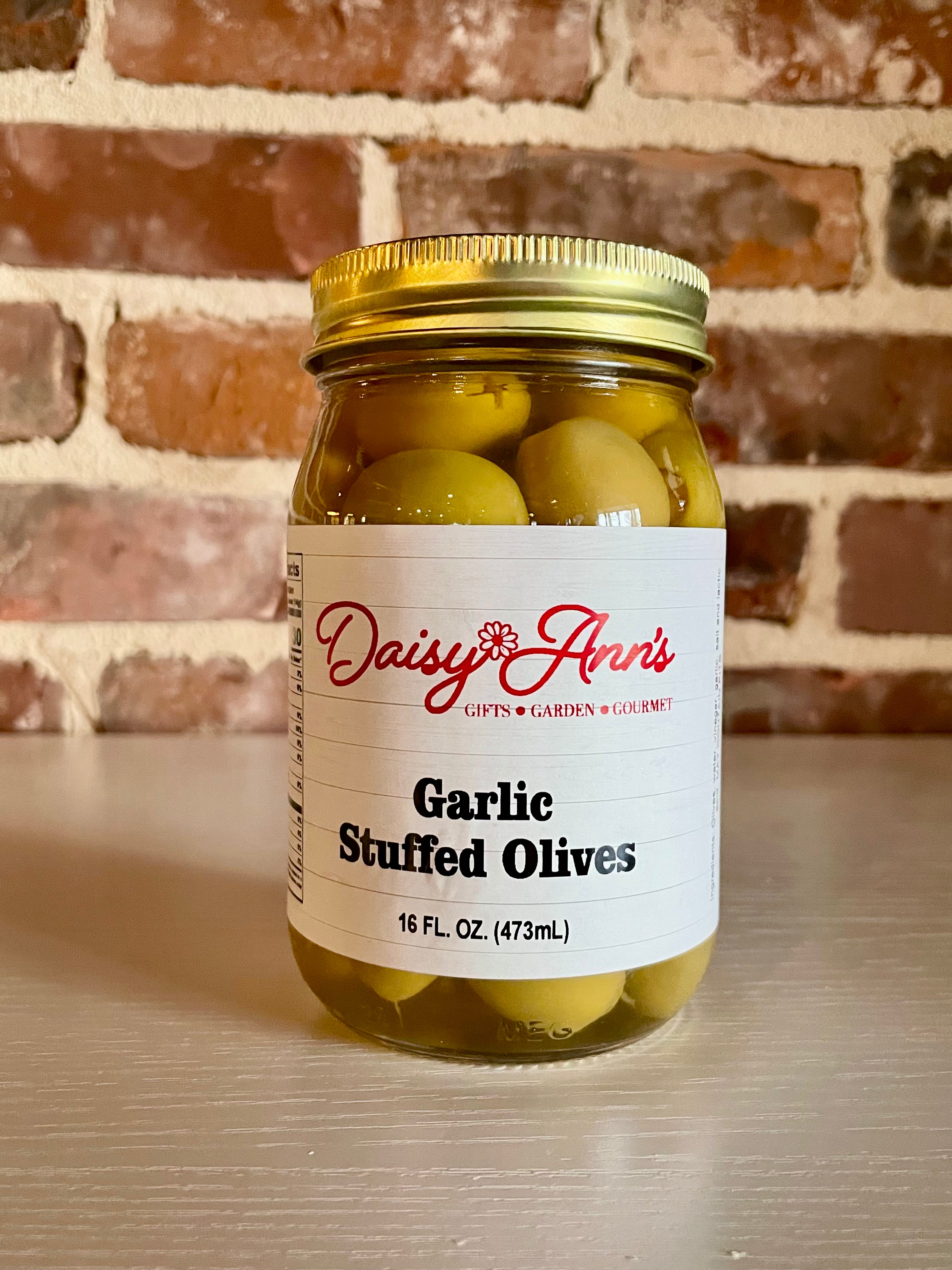 Garlic Stuffed Olives 16oz.