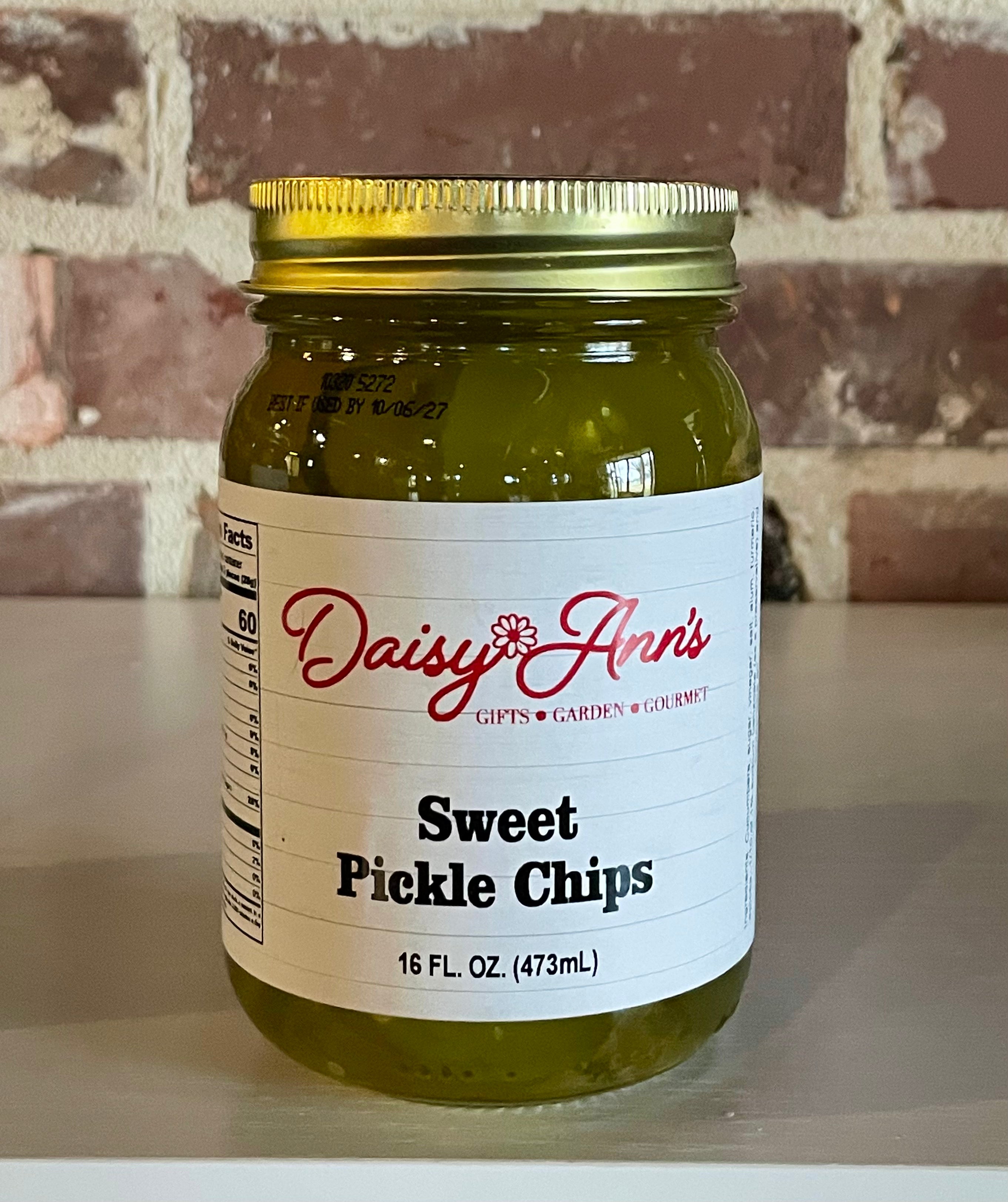 Sweet Pickle Chips 16oz.