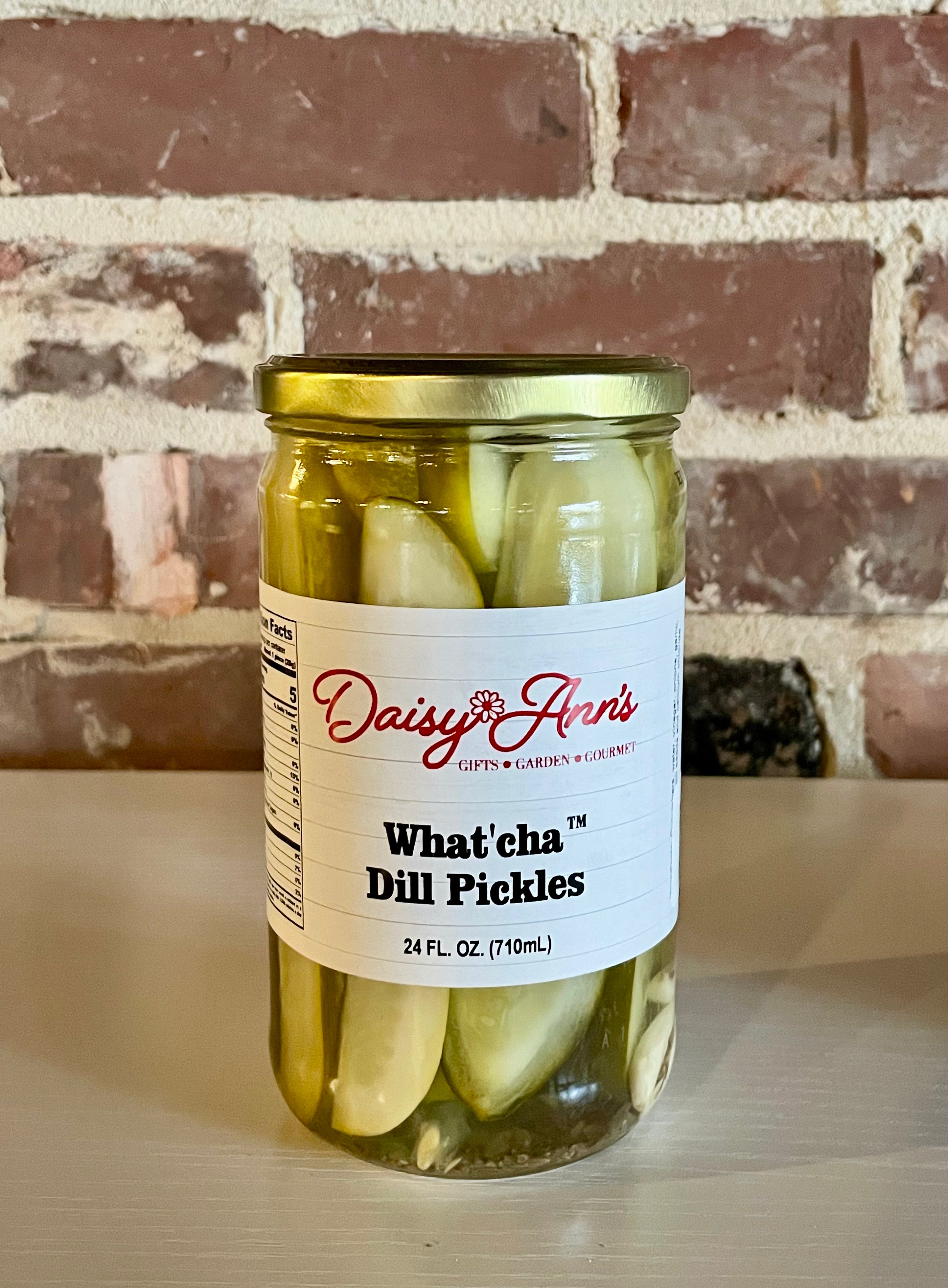 What'cha Dill Pickles 24oz.