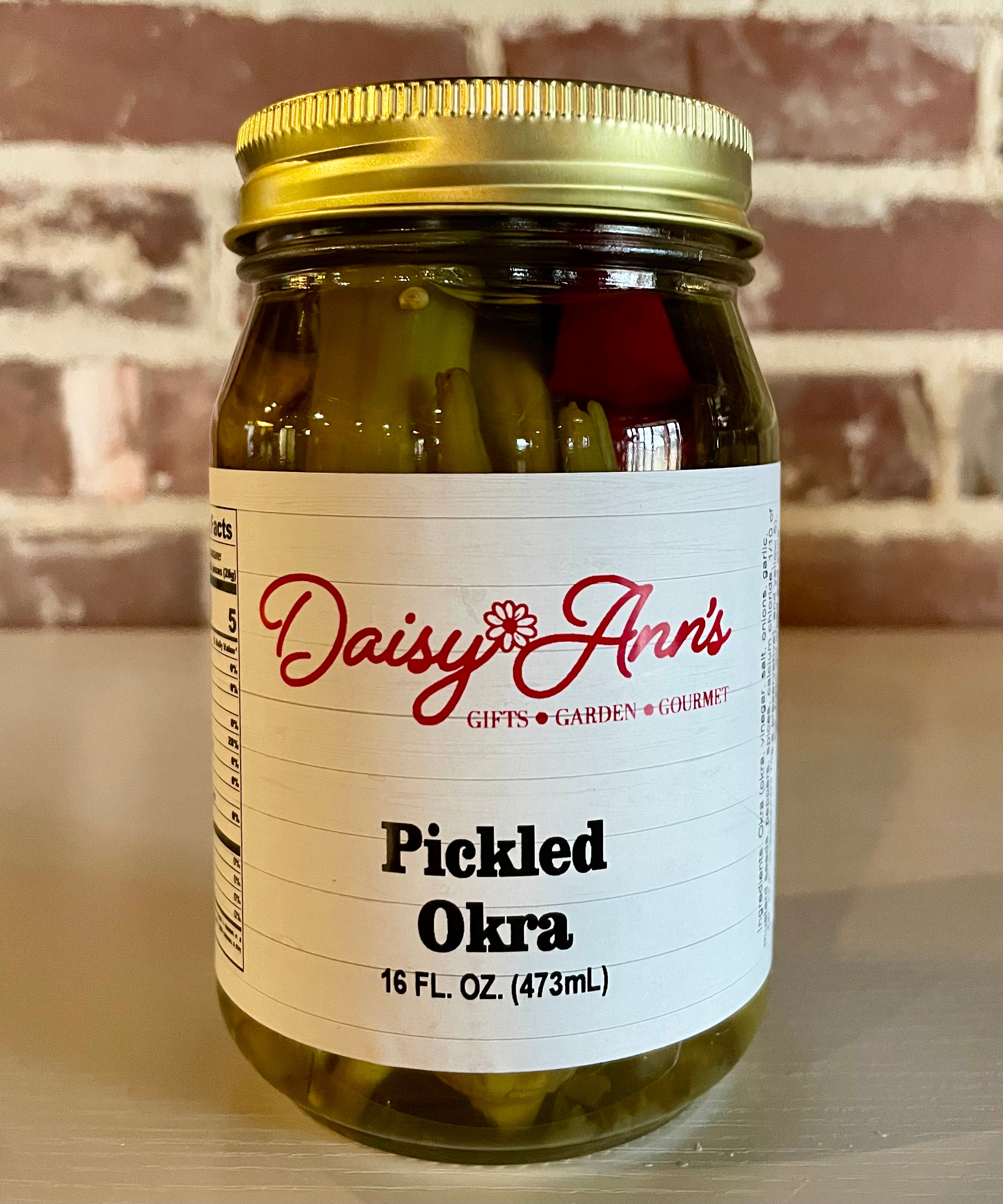 Pickled Okra 16oz.