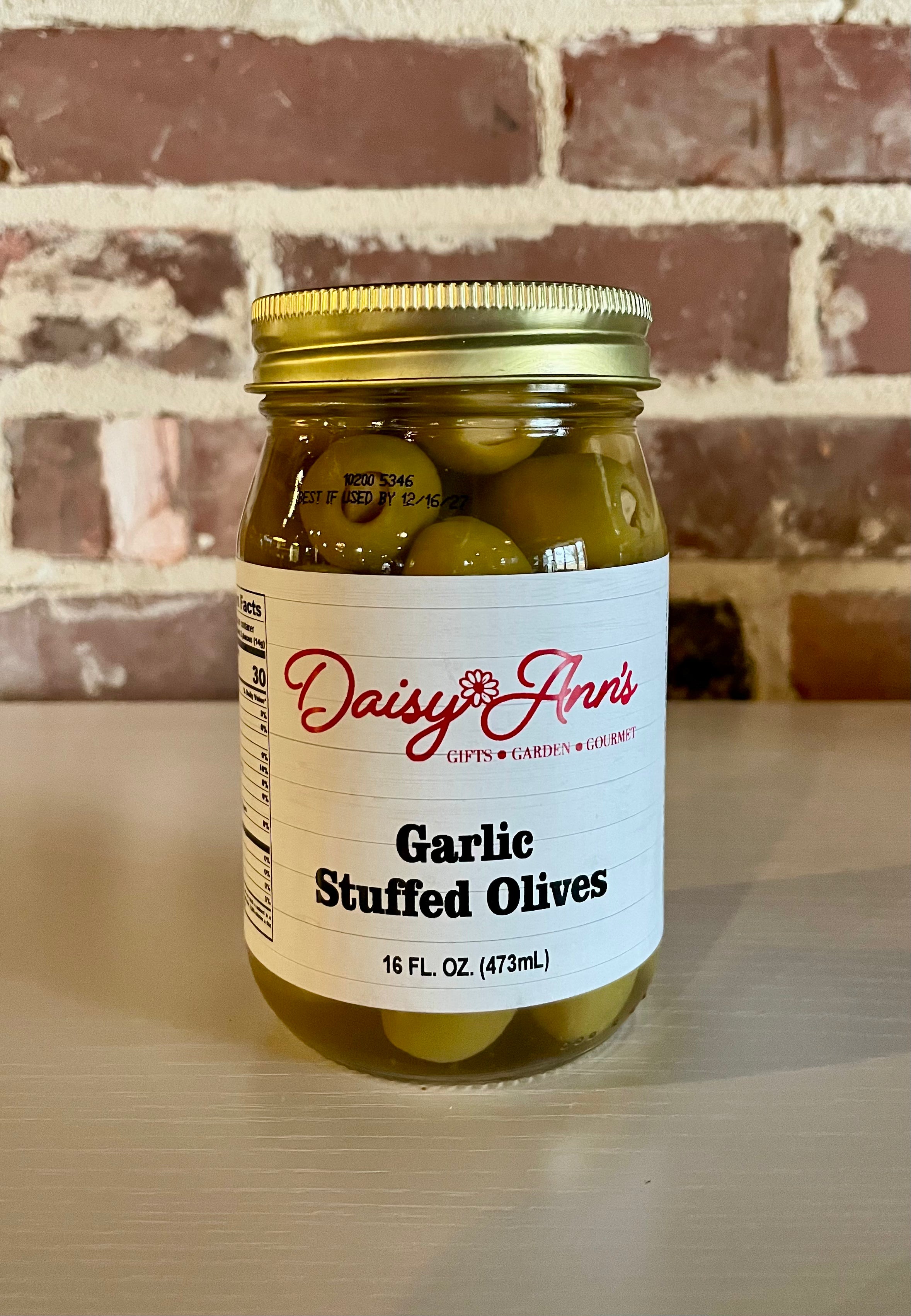 Garlic Stuffed Olives 16oz.