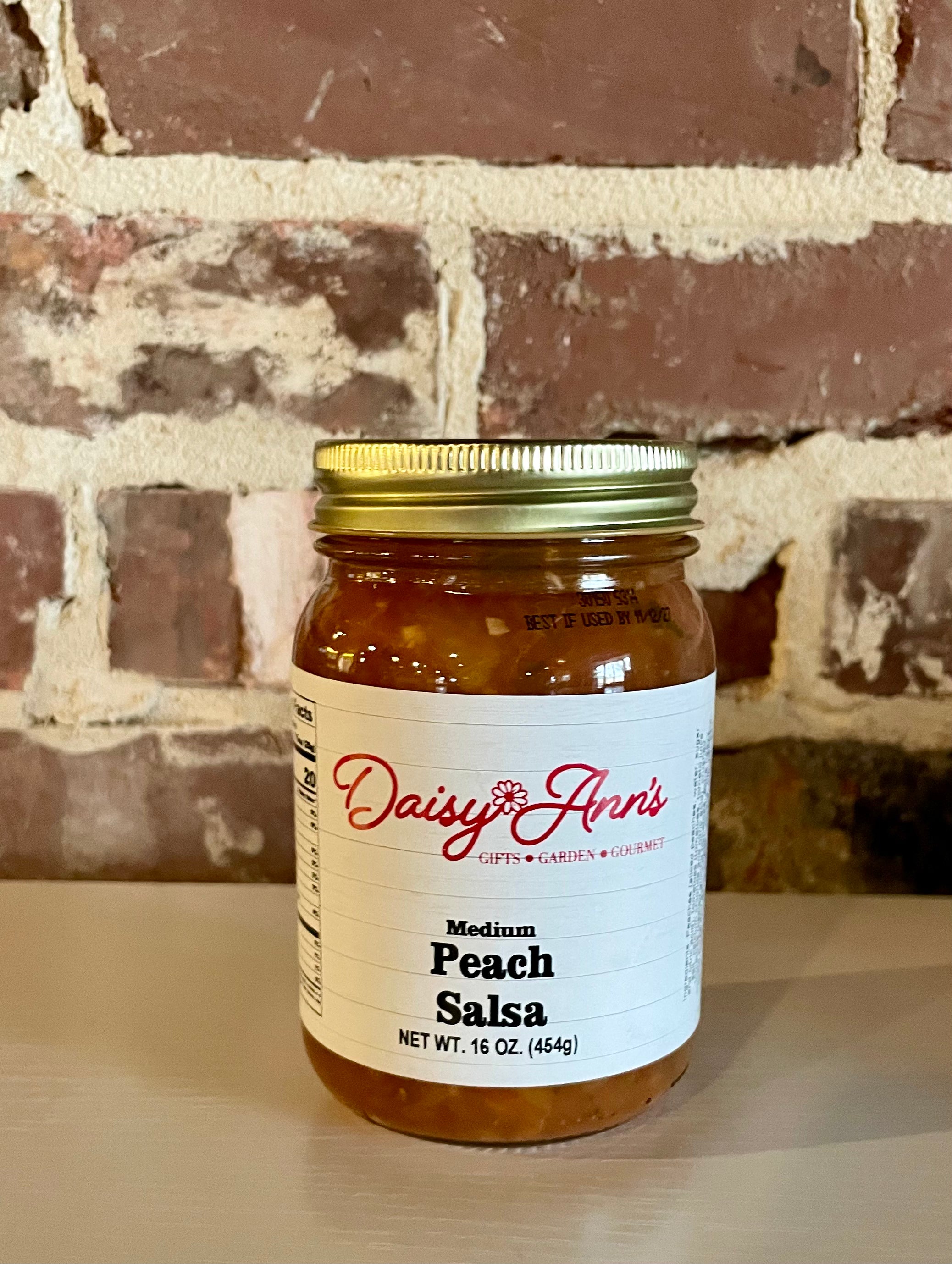 Peach Salsa (Medium) 16oz.