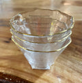 Gold Edge Glass Ramekin Set