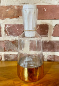 Gold Glass Decanter