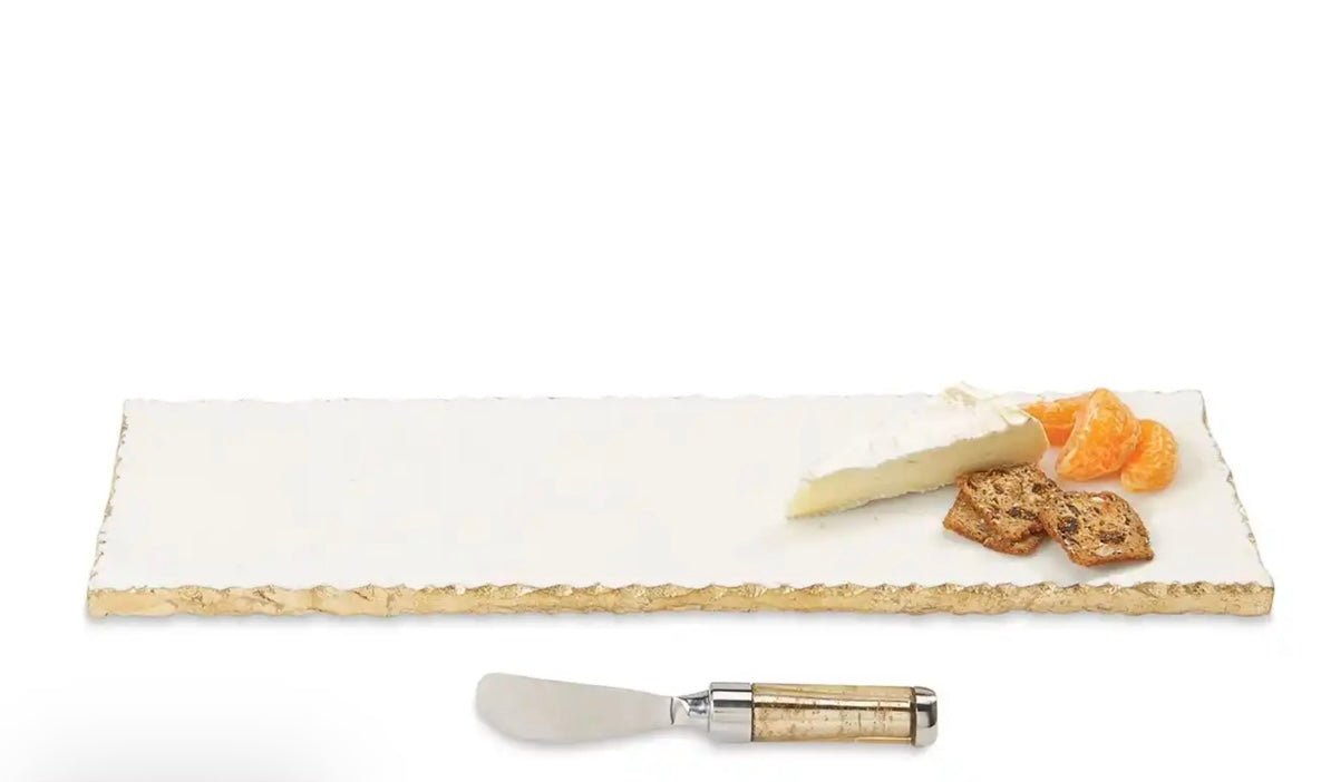 Long Marble Platter Set