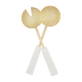 Gold Salad Server Set