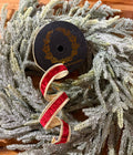 JME Red Velvet Metallic Gold Piping