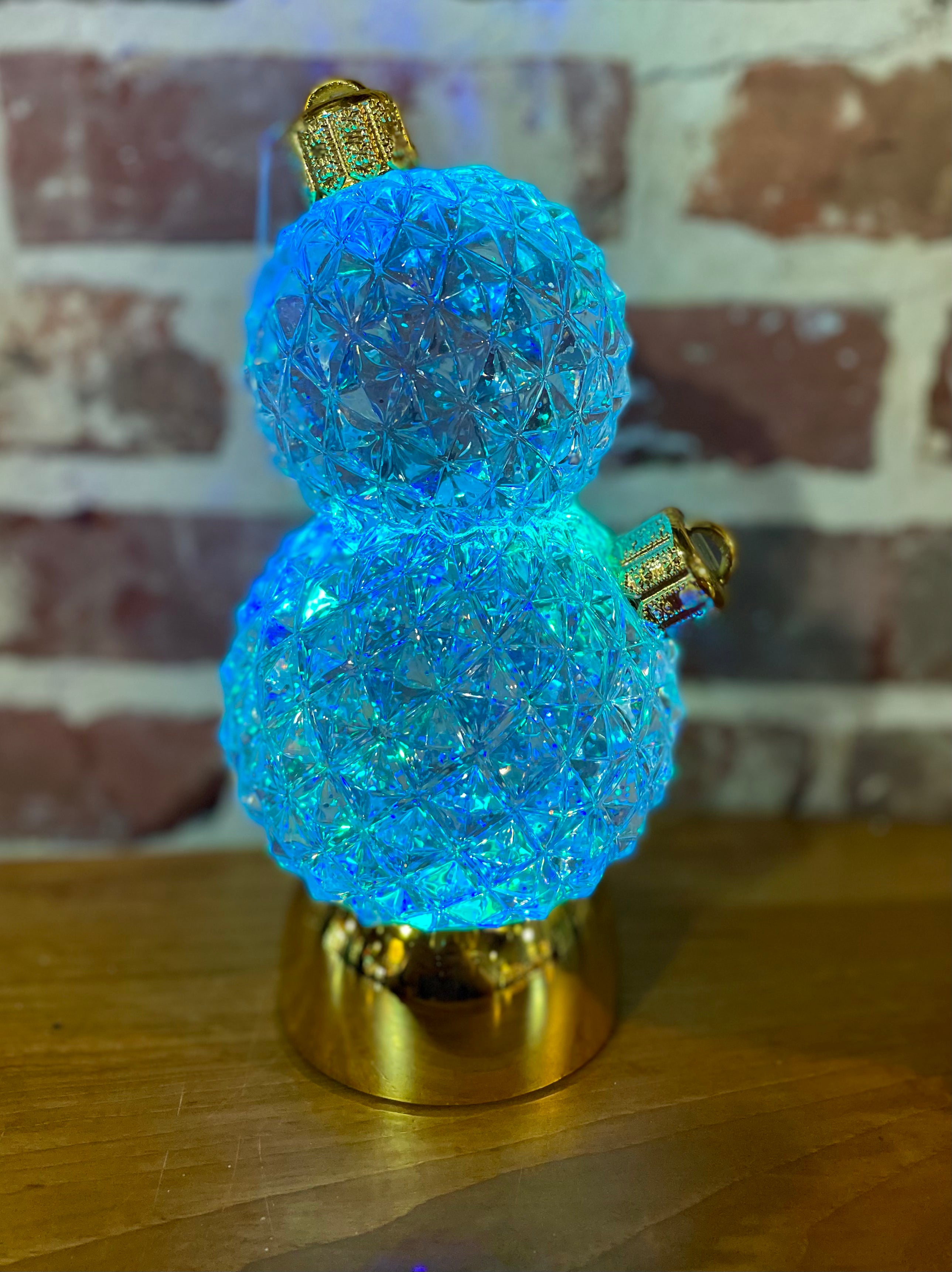 Lighted Swirl Ornaments