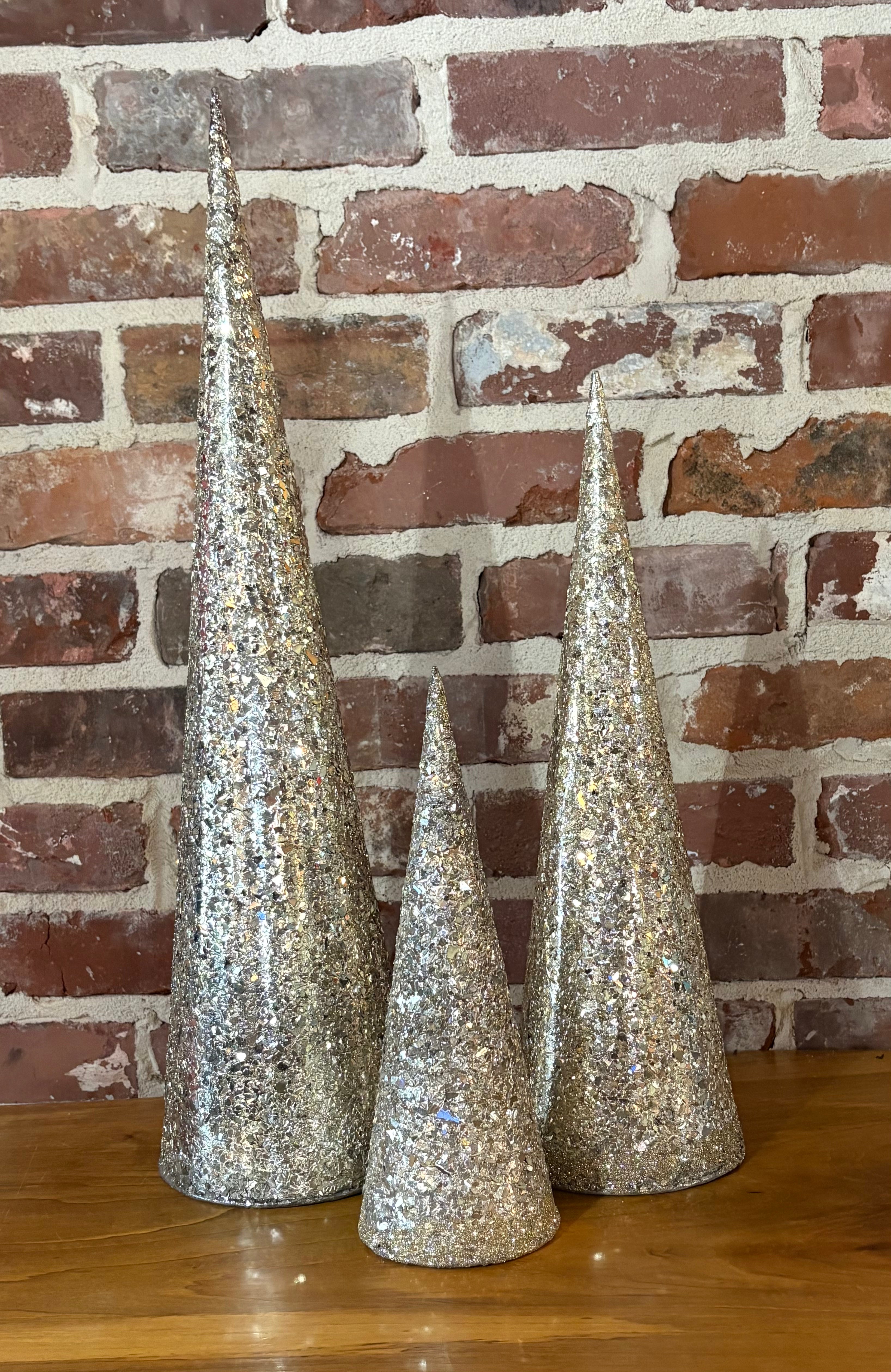 Metal Tree w/Glass Mosaic