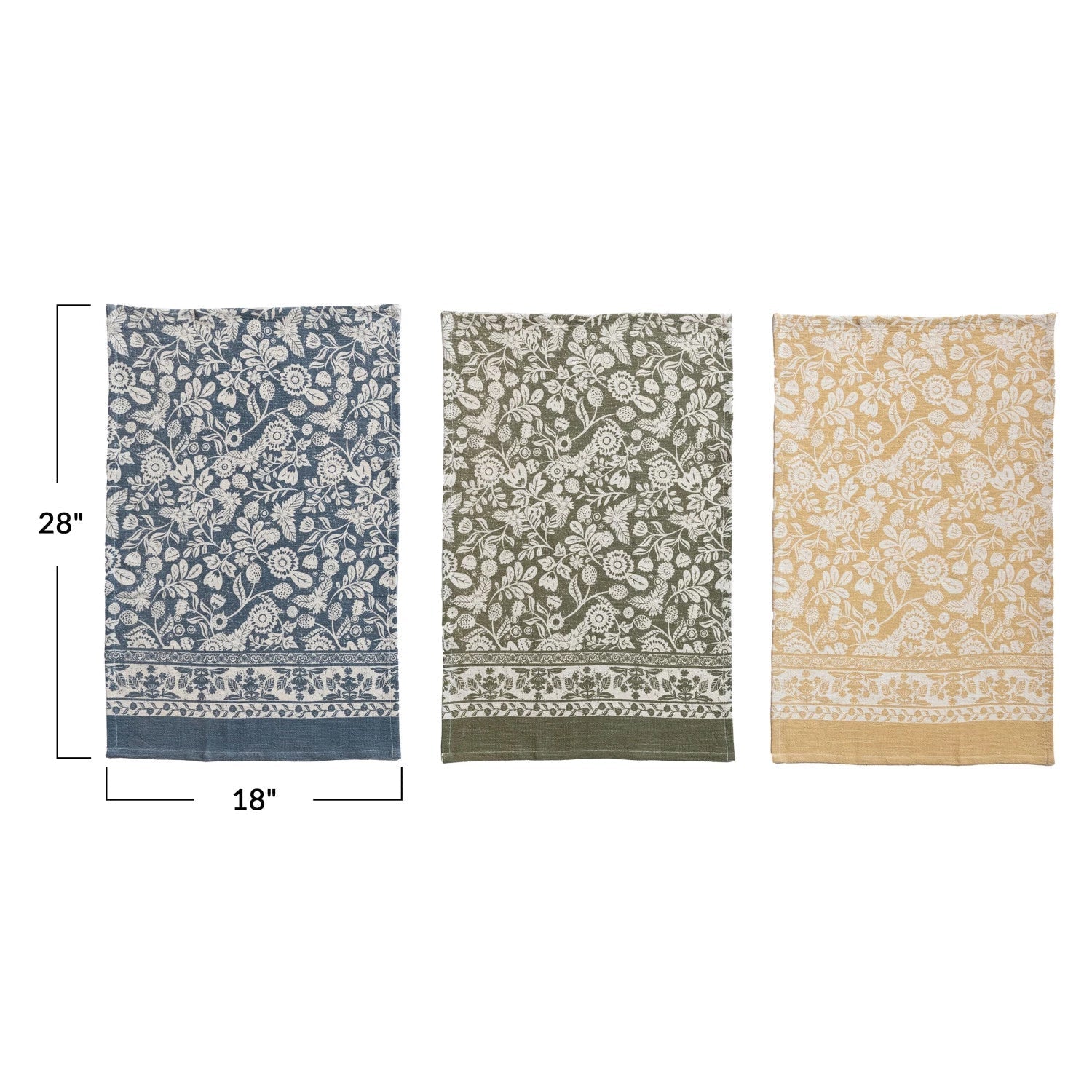Floral Tea Towel Set