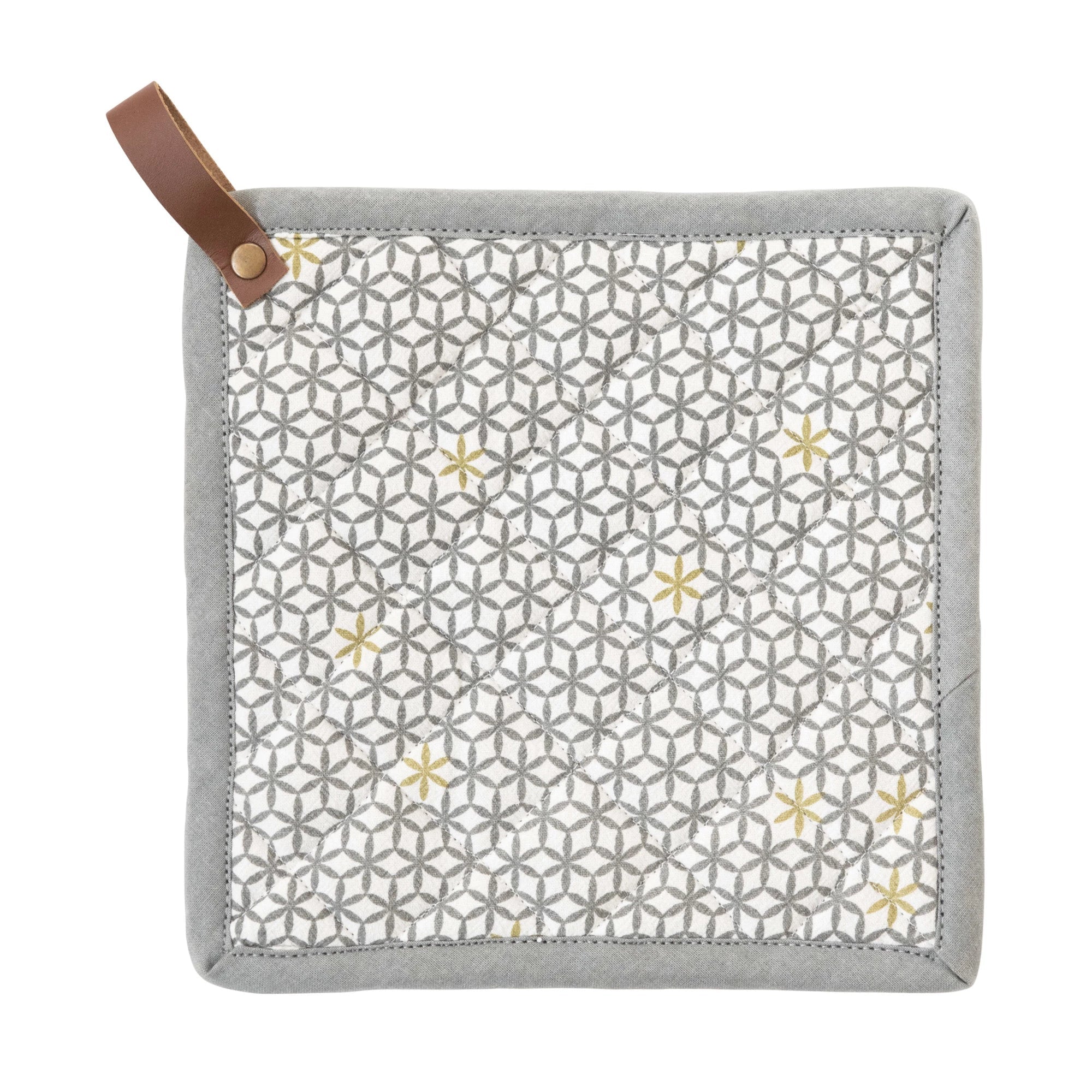 Geometric Print Pot Holder