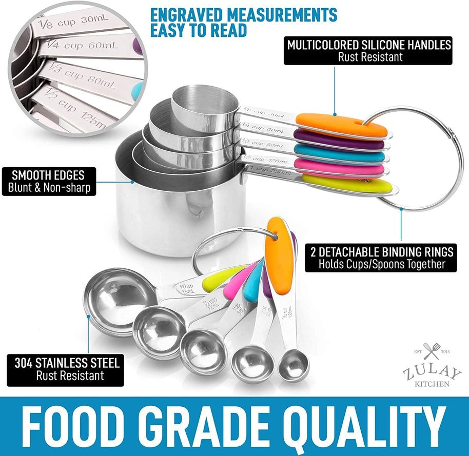 Measuring Cups & Spoon Set