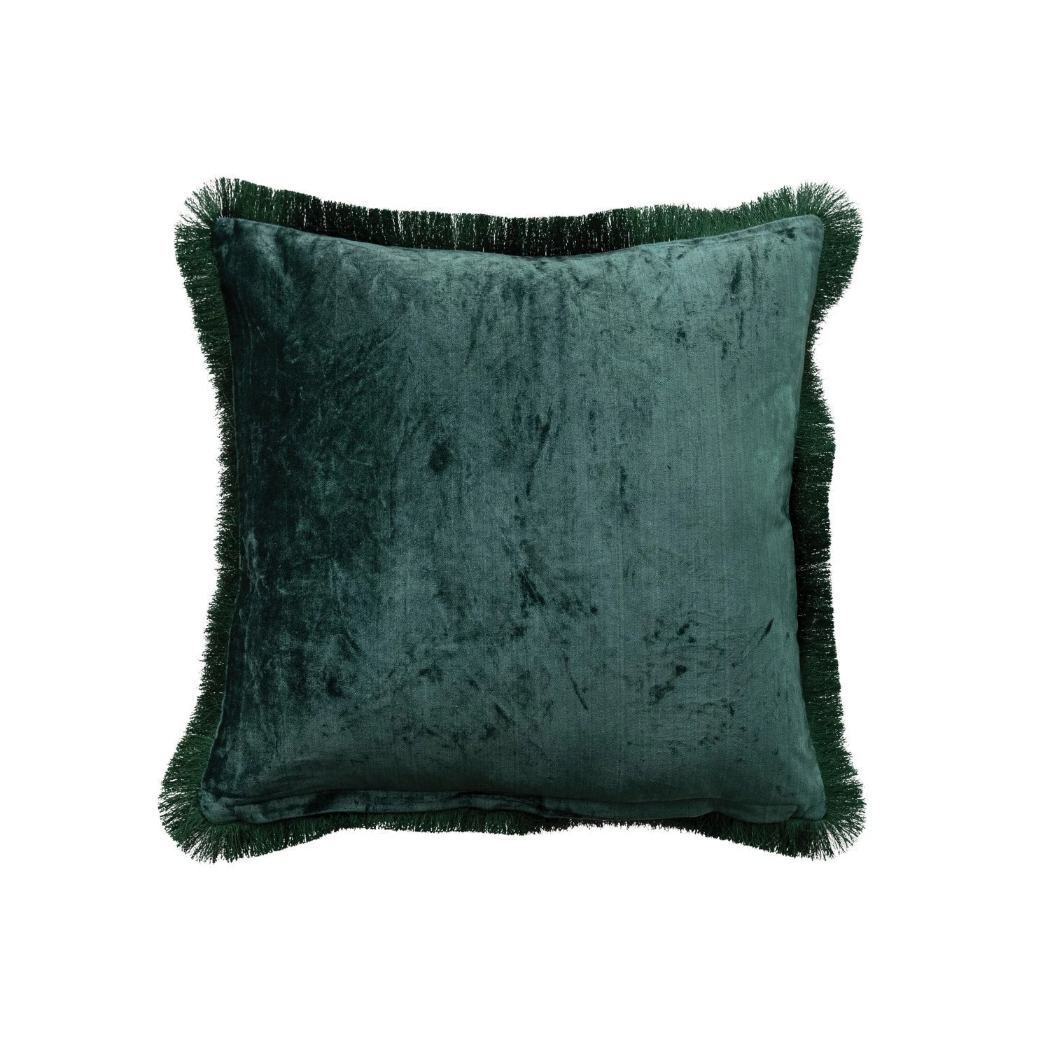 Pink Leopard/Green Velvet Pillow