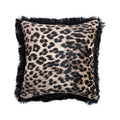 Leopard Velvet Cotton Pillow