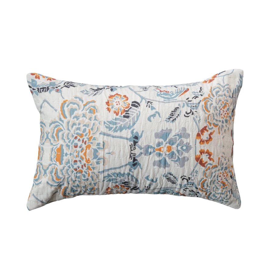 Floral Meadow Lumbar Pillow