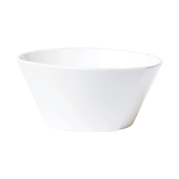 Large White Stacking Bowl