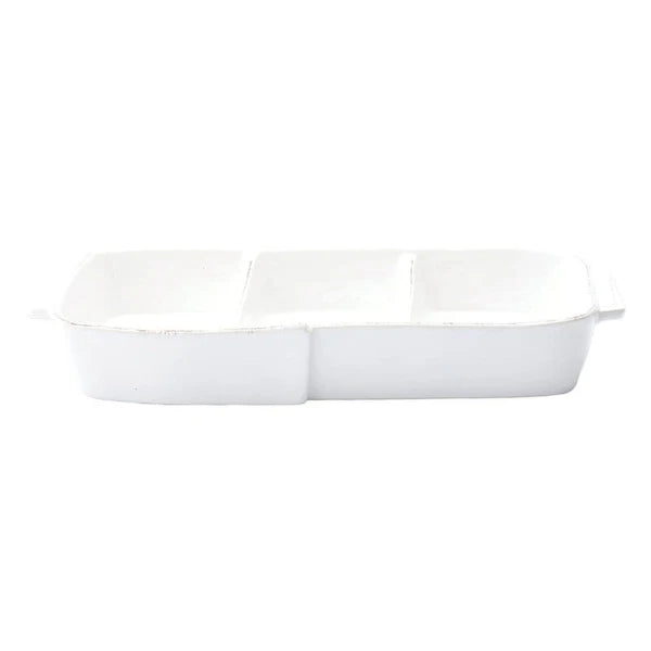 Melamine Three-Part Server