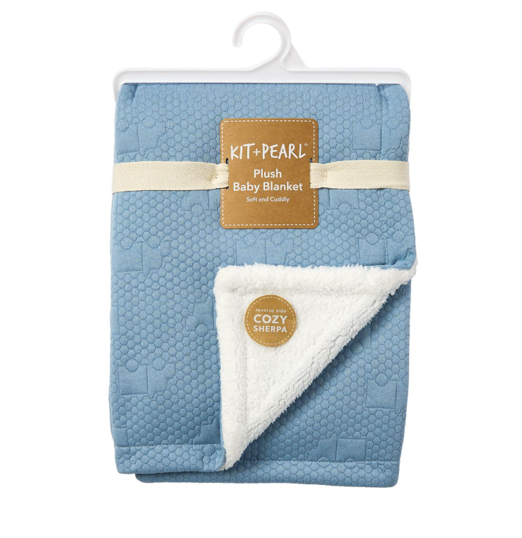 Plush Sherpa Baby Blanket
