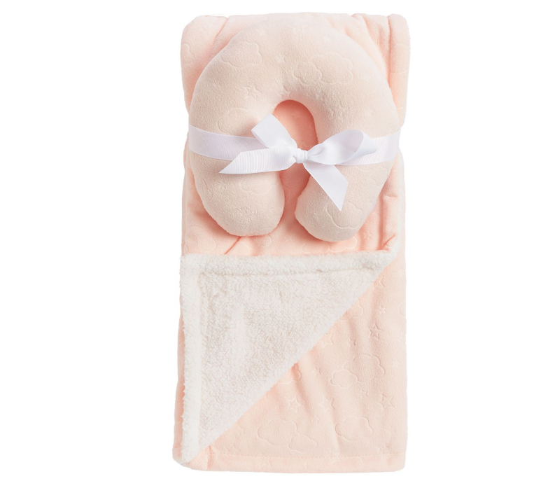 Baby Blanket & Neck Pillow