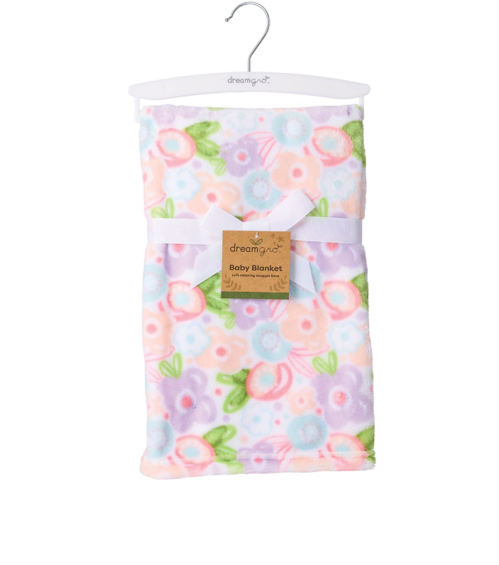 Floral Baby Blanket