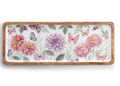 Floral Mango Wood Tray