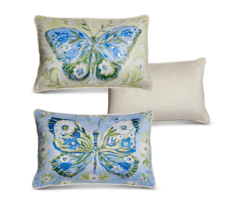 Wings of the Meadow Pillow