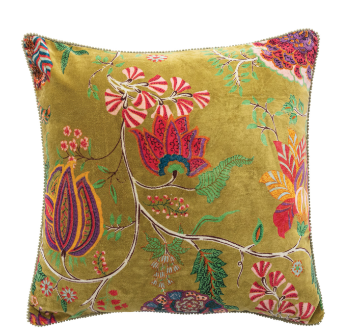 Velvet Printed Pillow