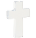 Clear Resin Cross