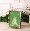 Gold Ribbon Photo Frame