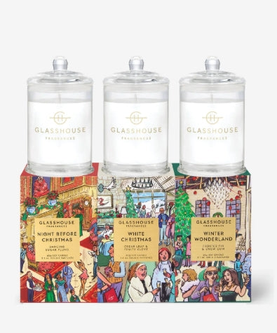 Christmas Trio Candle Set
