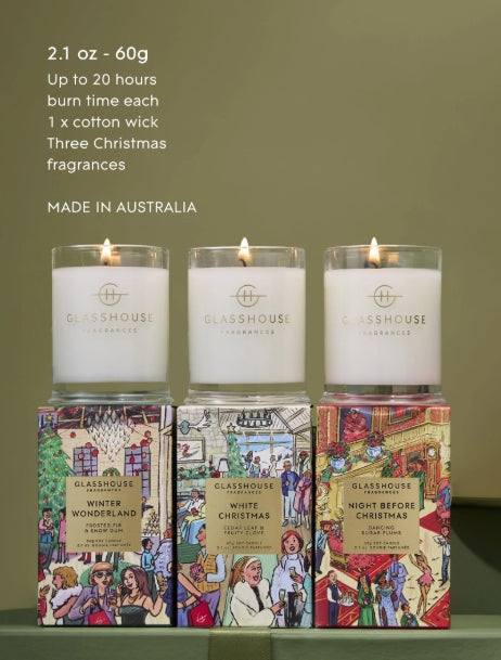 Christmas Trio Candle Set