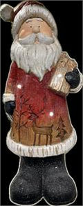 Santa w/Gift LED