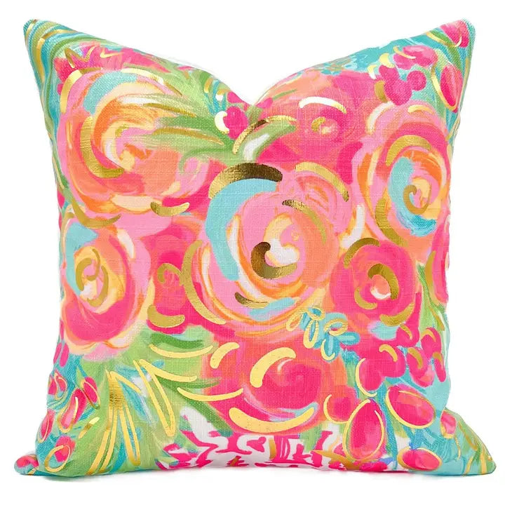 Gold Foil Pillows