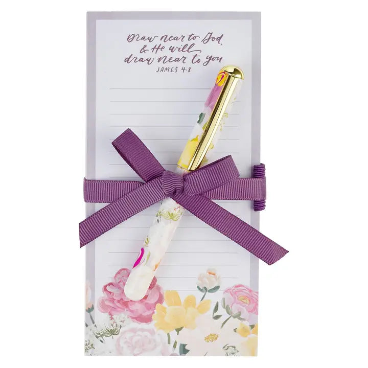 Magnetic Notepad w/Pen