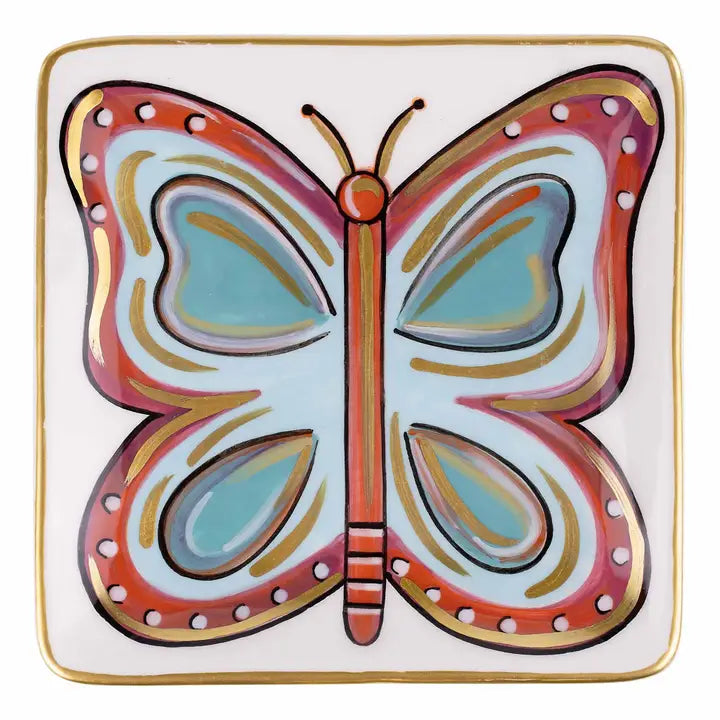 Fancy Butterfly Trinket Tray