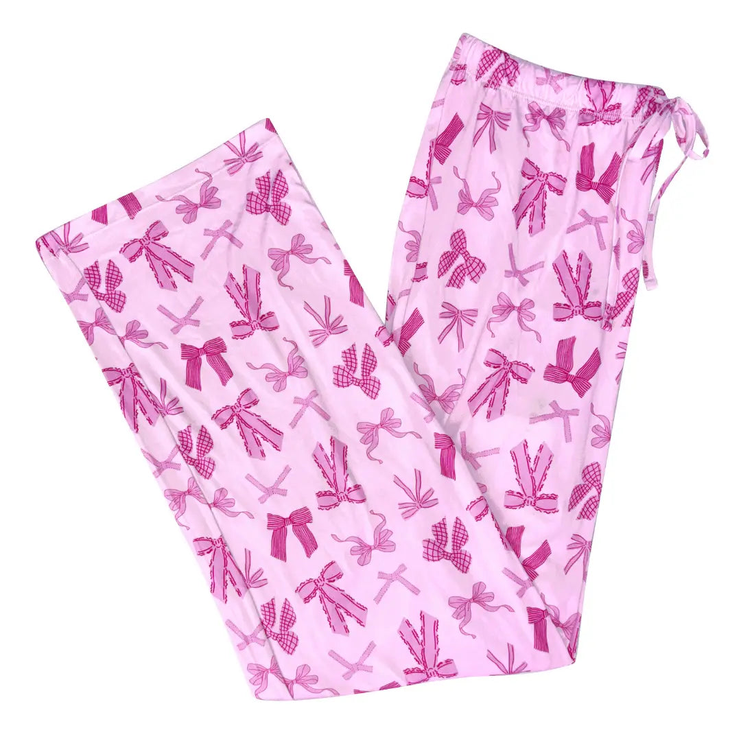 Pink Bow Lounge Pants