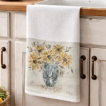 Yellow Daisies Towel
