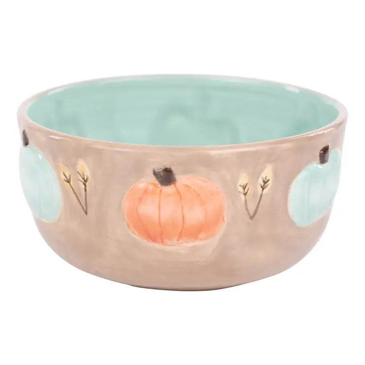 Pumpkins & Acorns Bowl