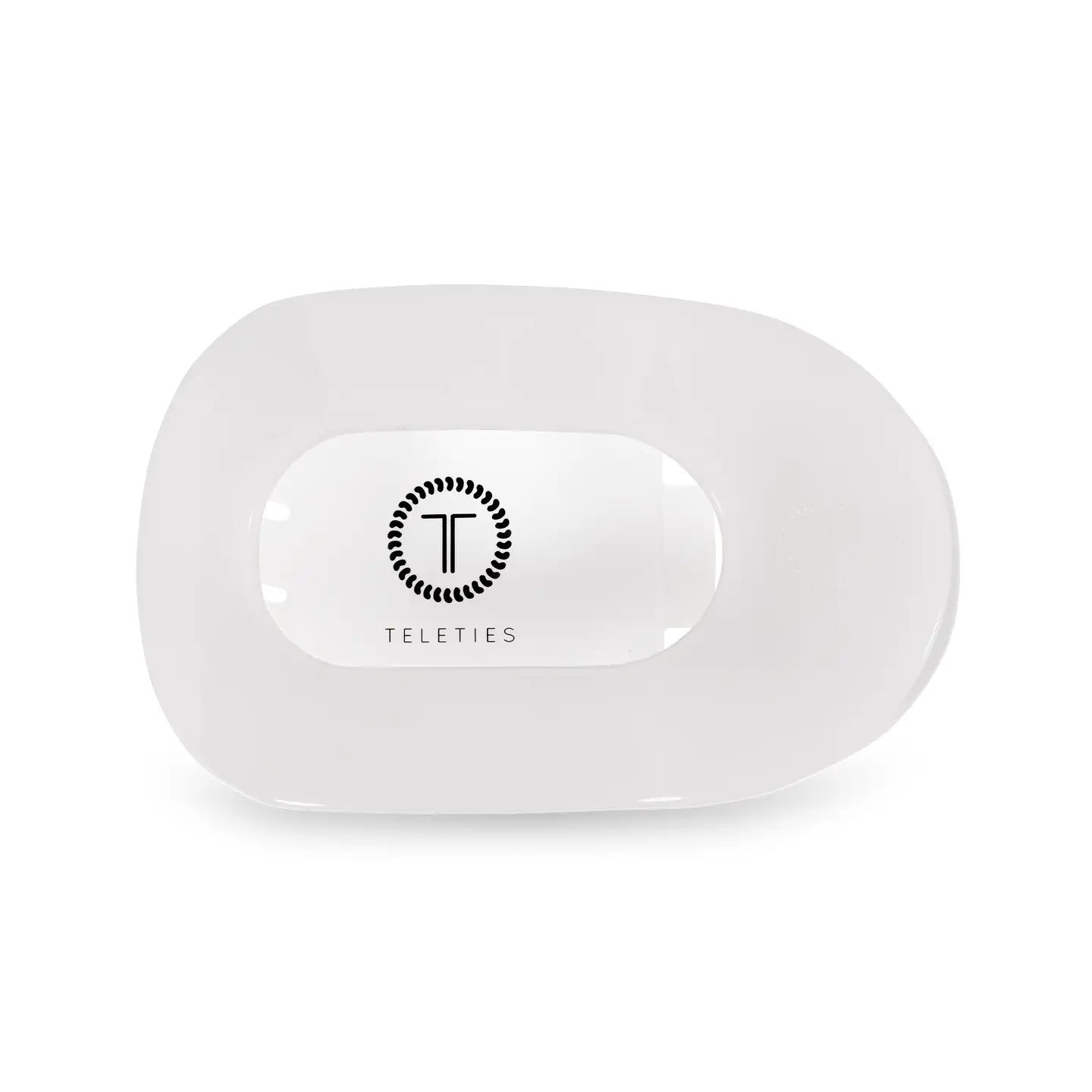Teleties Large Flat Round Clip