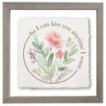 Kiss You Anytime Framed Art