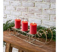 Tin Sleigh Decor