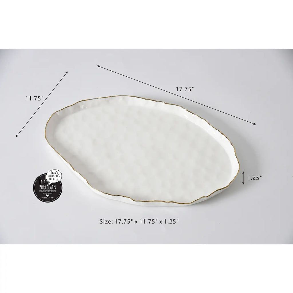 Pampa Bay Oval Platters