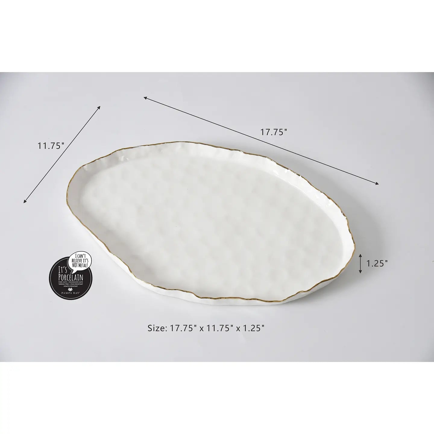 Pampa Bay Oval Platters