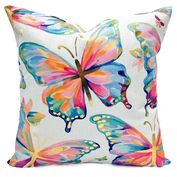 Gold Foil Pillows