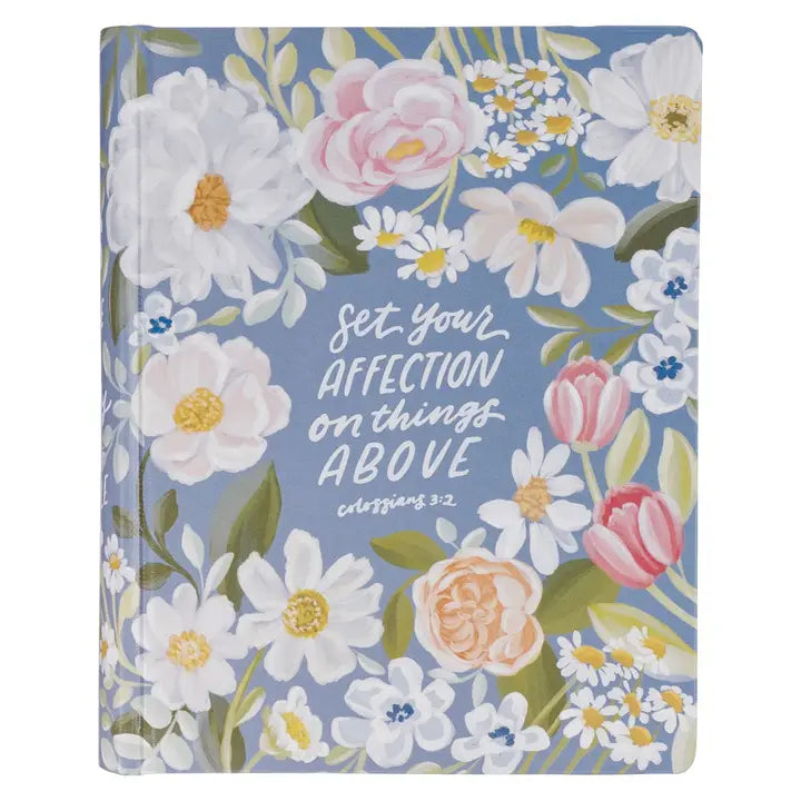 KJV Blue Floral Hardcover